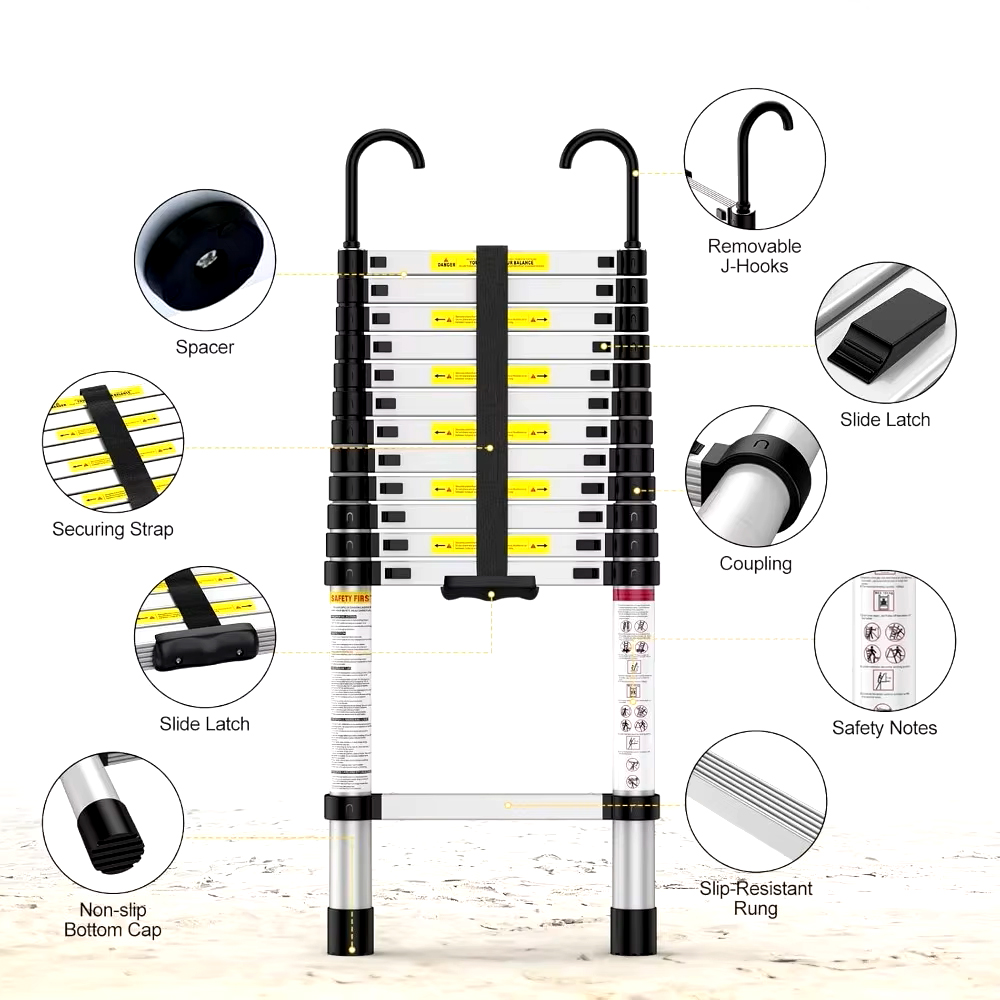 12FT Ladder Telescoping in USA