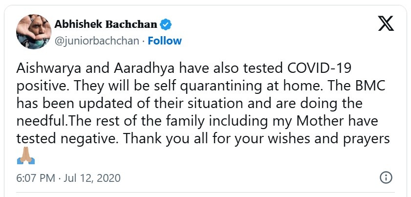 Aaradhya bachchan age twitter